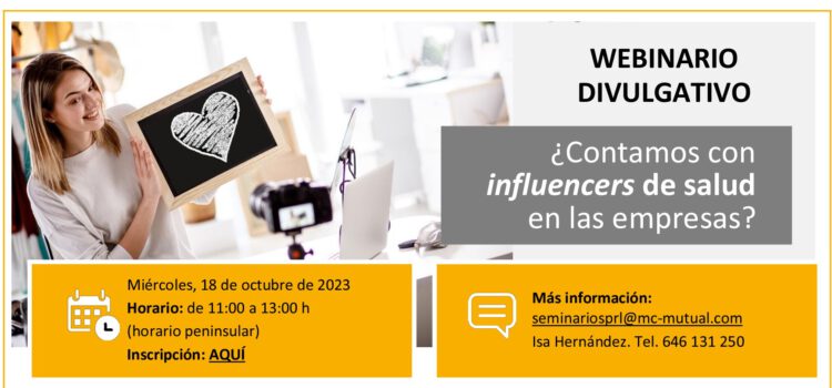 ¿Contamos con influencers de salud en las empresas?