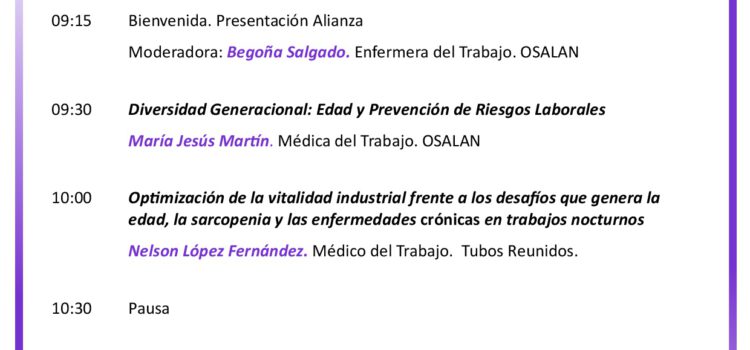 Envejecimiento de la población trabajadora: edad y prevención de riesgos laborales.